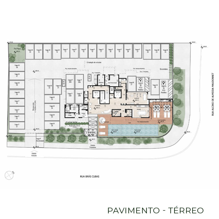 [WertCon] Planta Wert Design - Pavimento Térreo